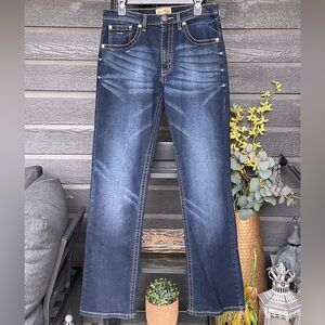 Wrangler 20X Bootcut Jeans Men 31/34 Vintage Boot Western Rodeo Cowboy Dark Wash